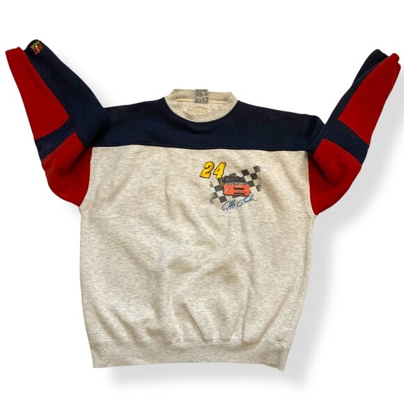 VTG Jeff Gordon Speed Zone Racing Crewneck Sweatshirt XXL NASCAR Redneck - Picture 10 of 10